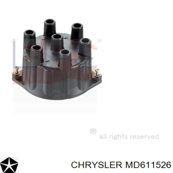 MD611526 Chrysler крышка распределителя зажигания (трамблера)
