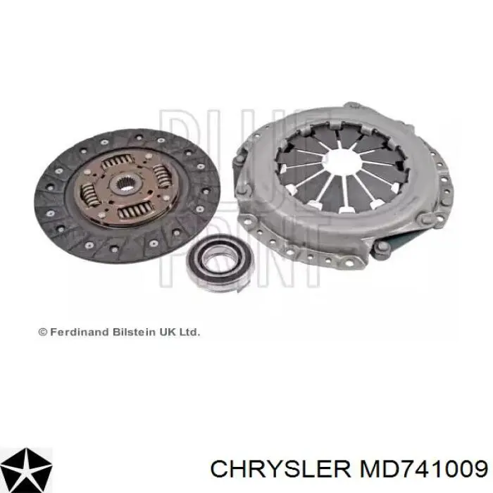 MD741009 Chrysler Диск сцепления ведомый