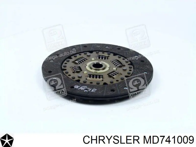 Диск сцепления Chrysler MD741009 цена, от 42.97 USD