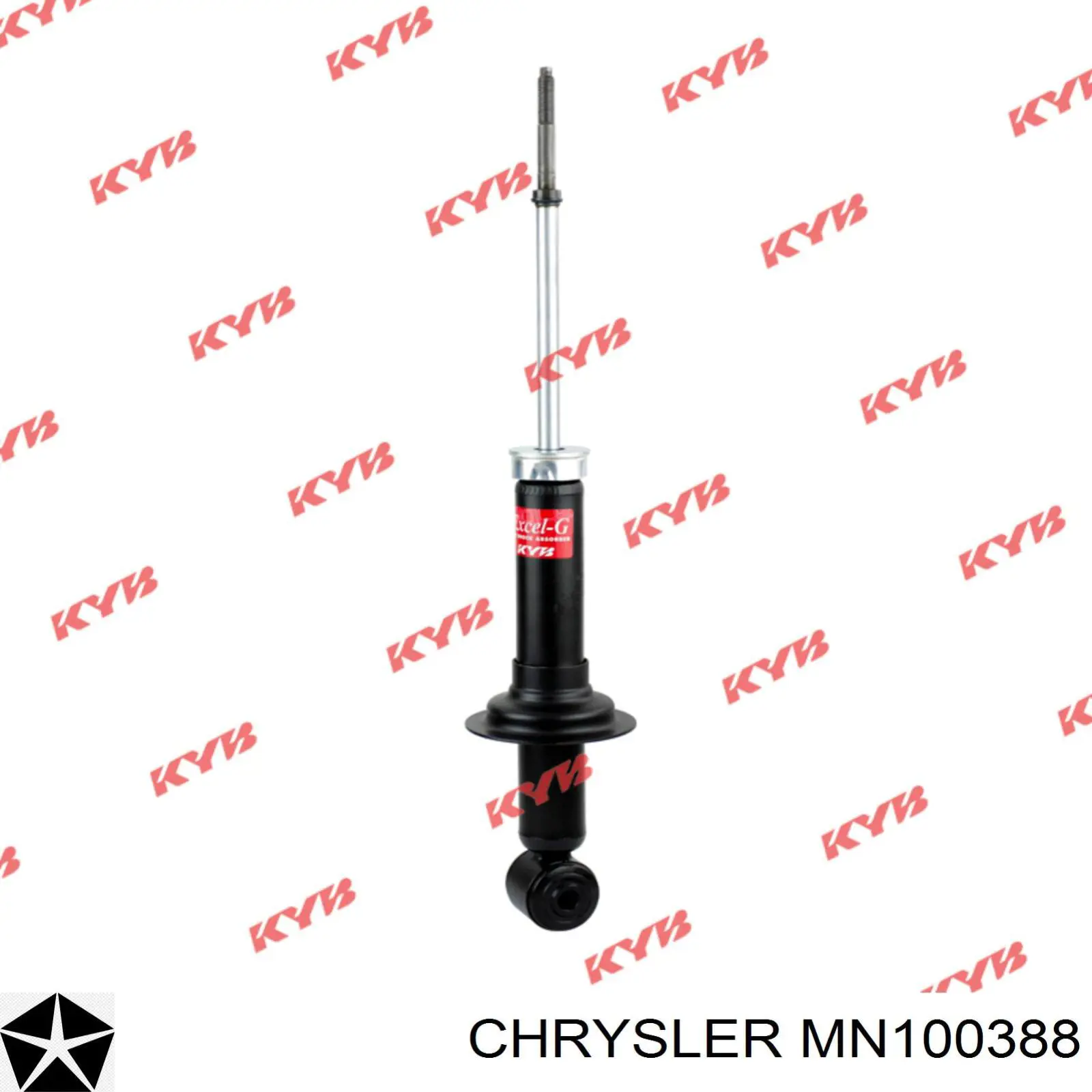 MN100388 Chrysler амортизатор задний