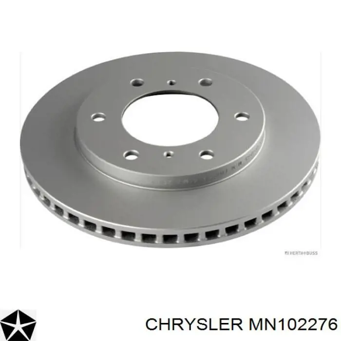 Передние тормозные диски MN102276 Chrysler