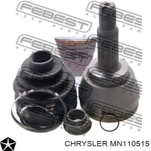 ШРУС внутренний передний правый MN110515 Chrysler