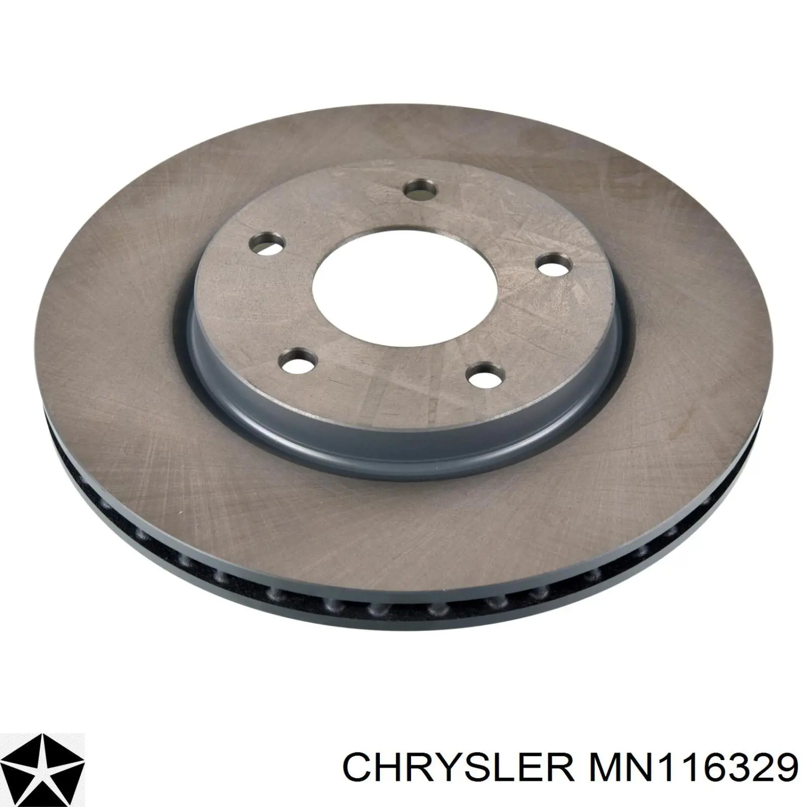 Передние тормозные диски MN116329 Chrysler