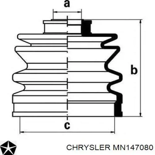  MN147080 Chrysler