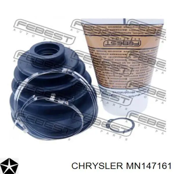 Пыльник шарнира угловых скоростей внутренний передний Chrysler MN147161 цена, от 18.13 USD