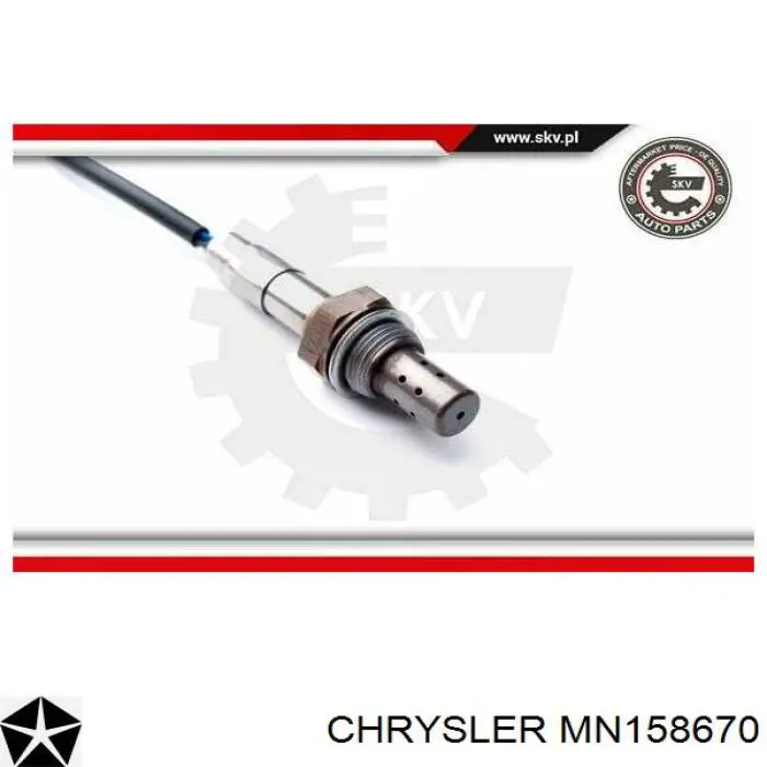 Лямбда-зонд, датчик кислорода до катализатора правый MN158670 Chrysler