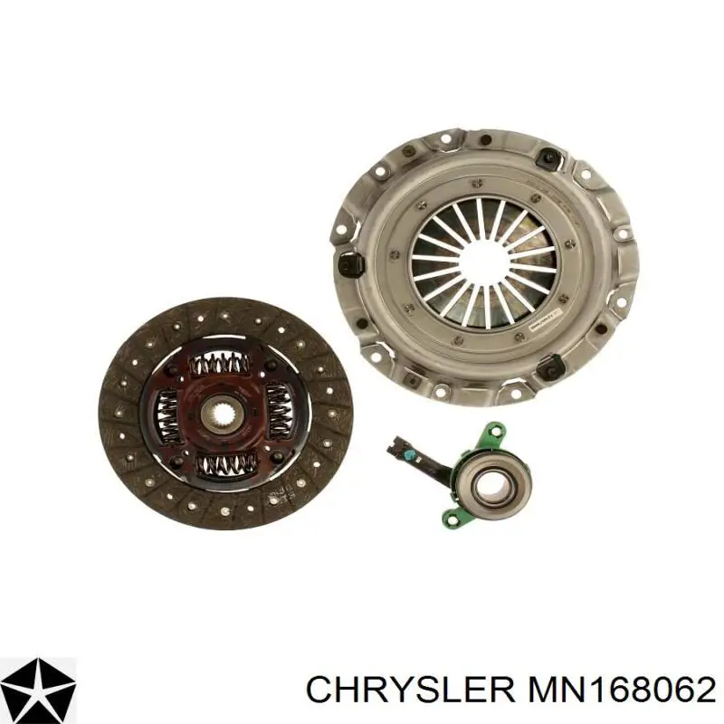 Диск сцепления MN168062 Chrysler