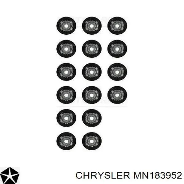 MN183952 Chrysler сальник клапана (маслосъёмный выпускного)