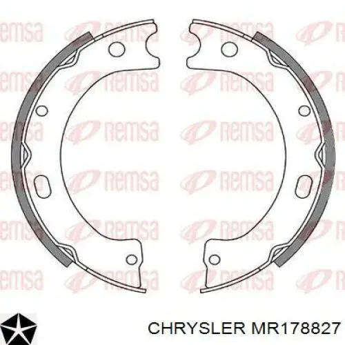 Колодки ручника MR178827 Chrysler