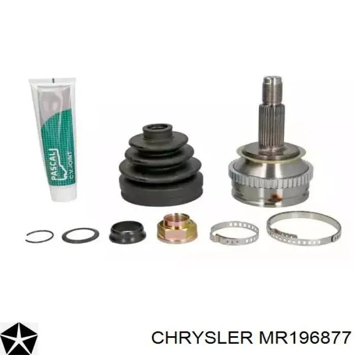 Пыльник шарнира угловых скоростей внутренний передний Chrysler MR196877 цена, от 8.29 USD