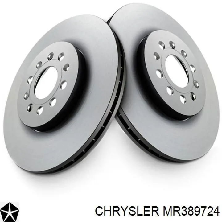 MR389724 Chrysler Диск тормозной передний