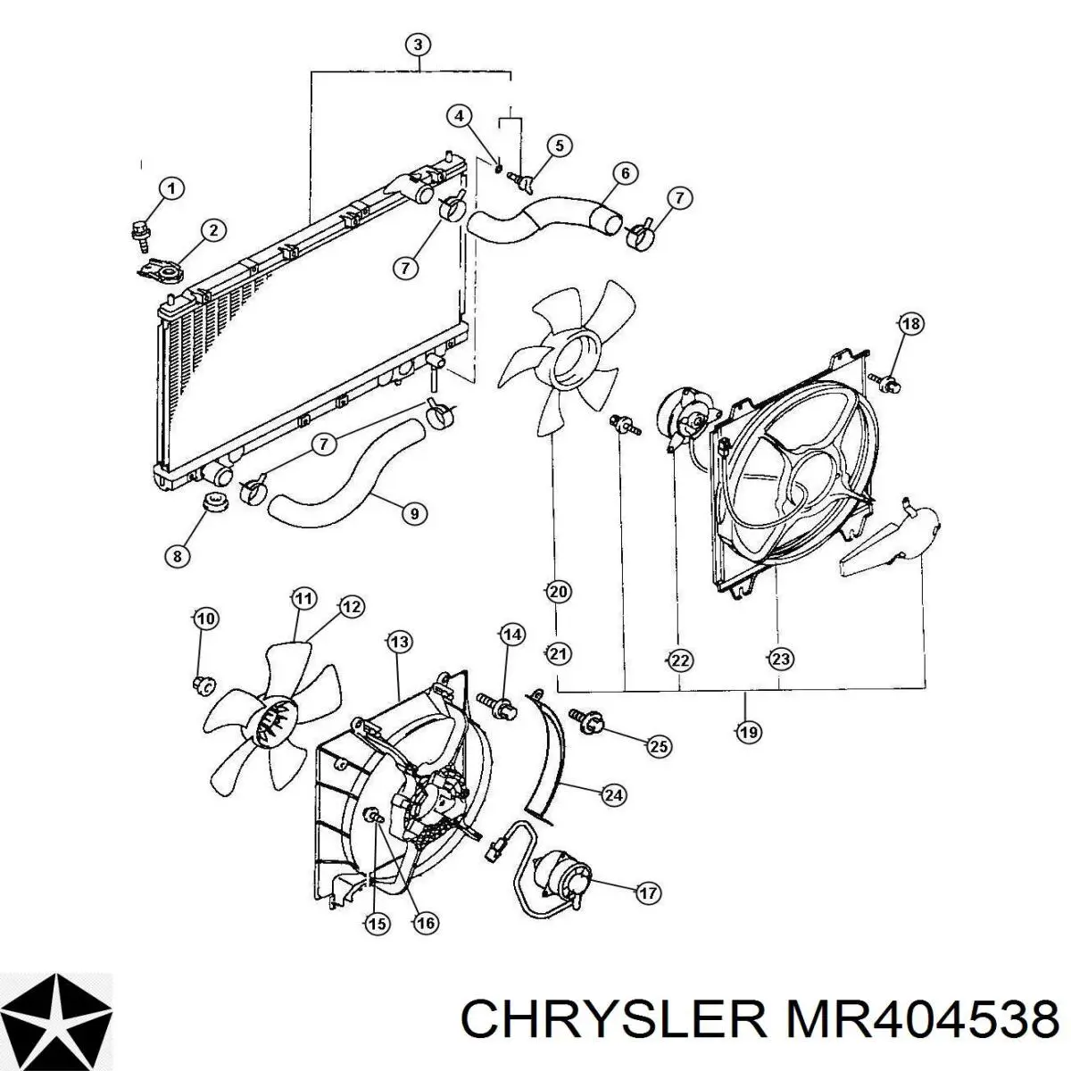  MR404538 Chrysler