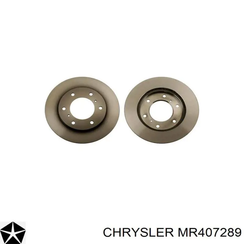 Передние тормозные диски MR407289 Chrysler