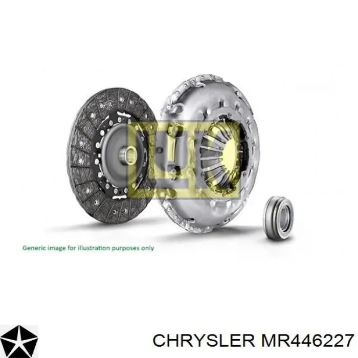 MR446227 Chrysler диск сцепления