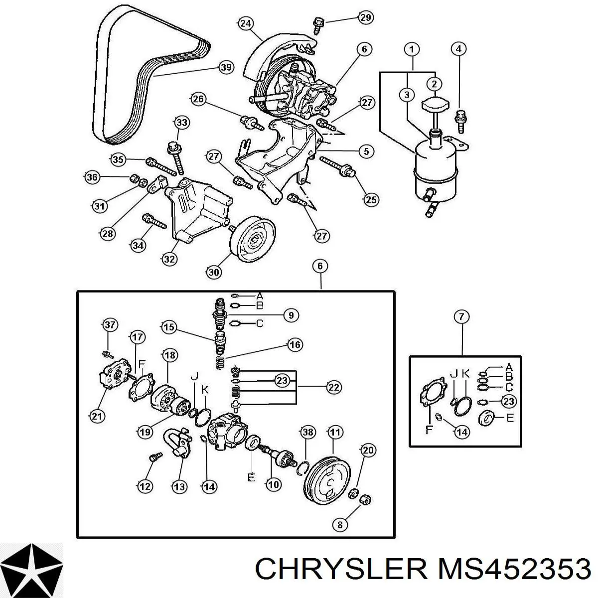 MS452353 Mitsubishi 