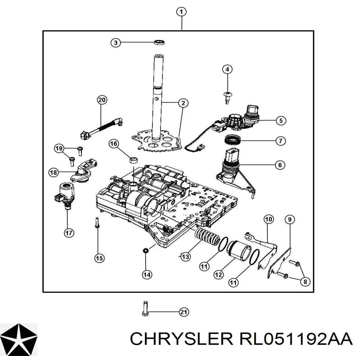 68051750AA Chrysler 