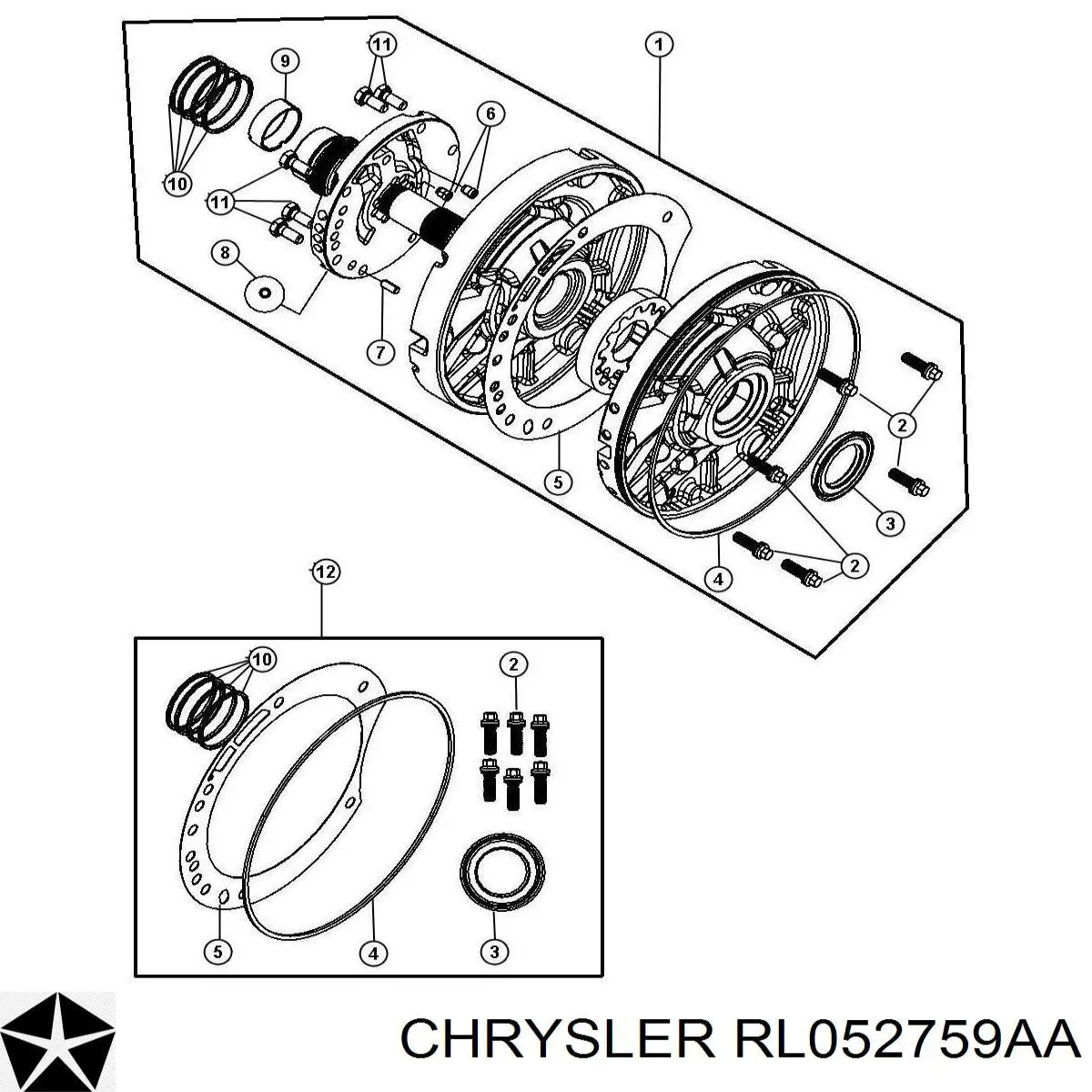 K68008564AA Fiat/Alfa/Lancia 