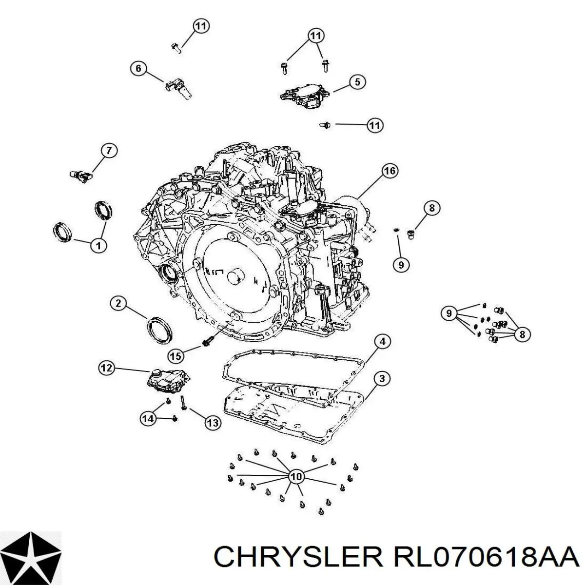  K68070622AA Fiat/Alfa/Lancia