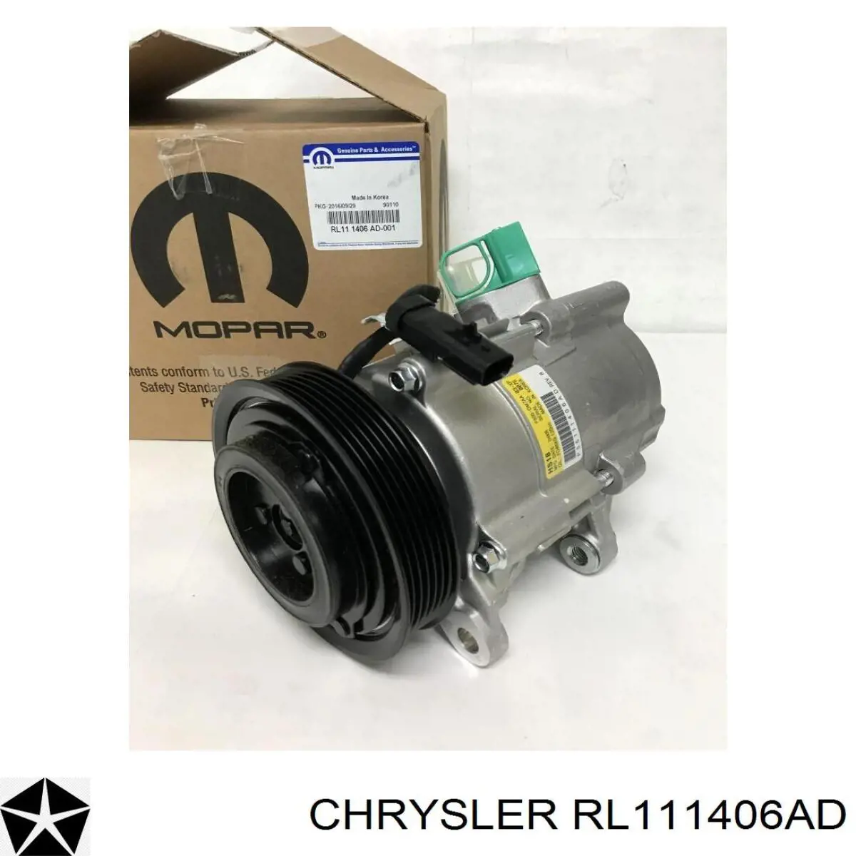 RL111406AD Chrysler компрессор кондиционера