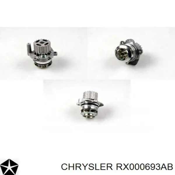 Купить RX000693AB Chrysler Насос охлаждения