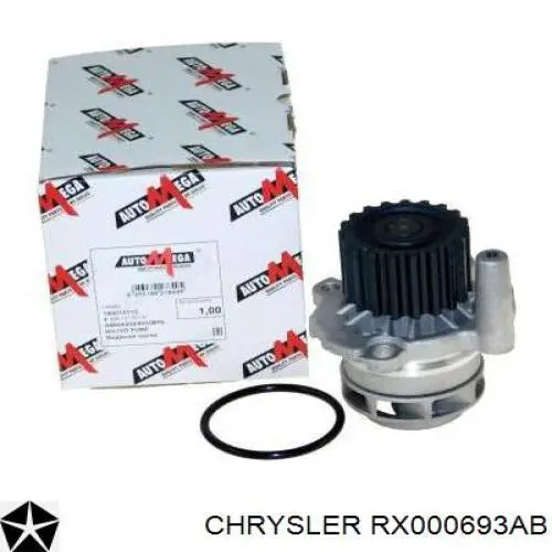 Помпа охлаждения Chrysler RX000693AB цена, от 33.82 USD