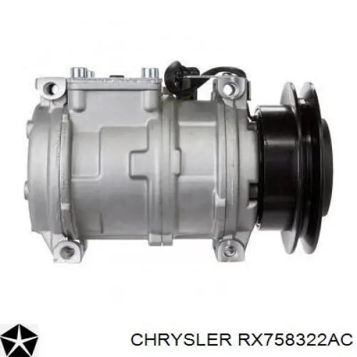 Компрессор системы кондиционирования Chrysler RX758322AC цена, от 225.73 USD