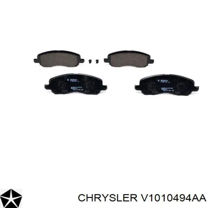 Купить V1010494AA Chrysler Колодки тормозные