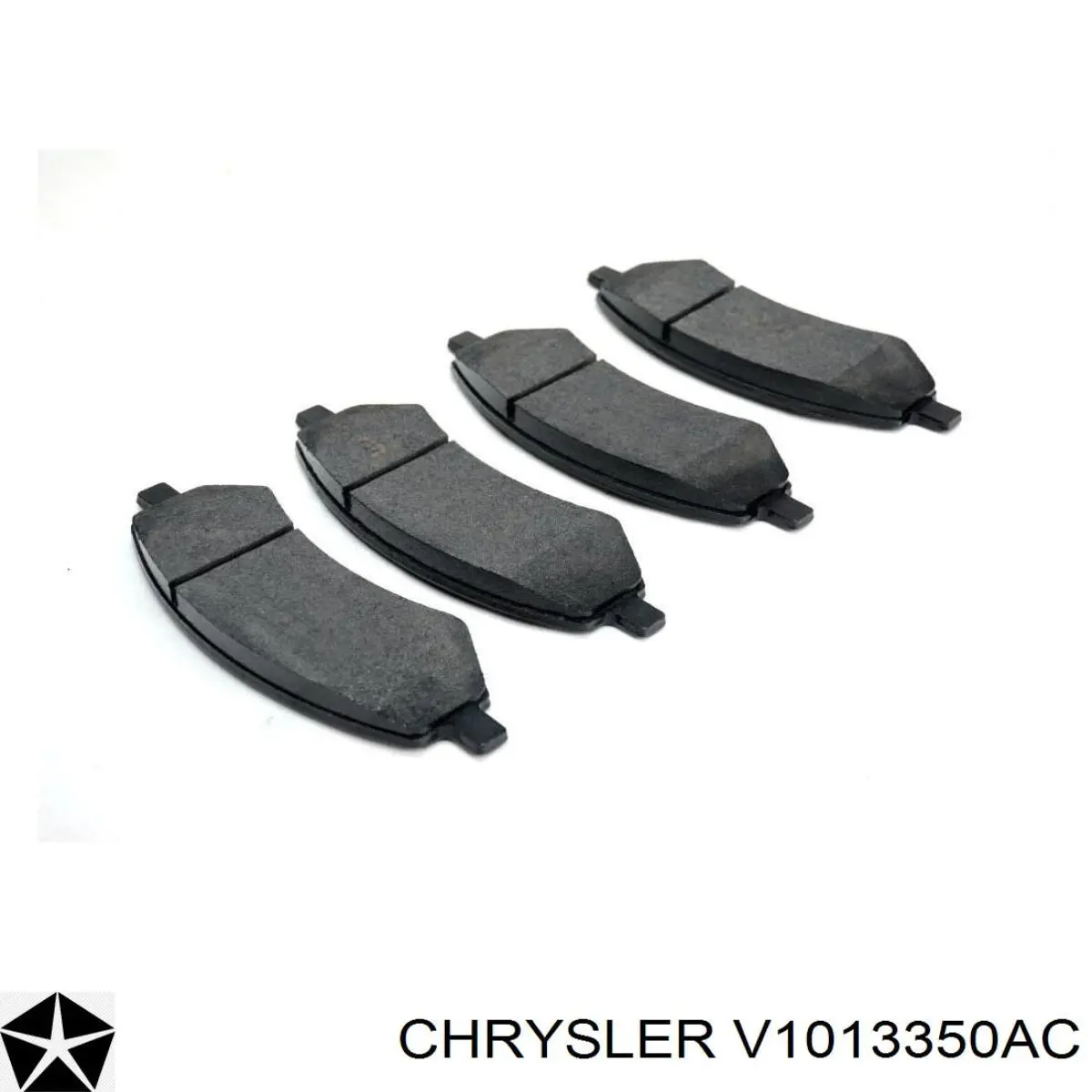 Передние тормозные колодки V1013350AC Chrysler