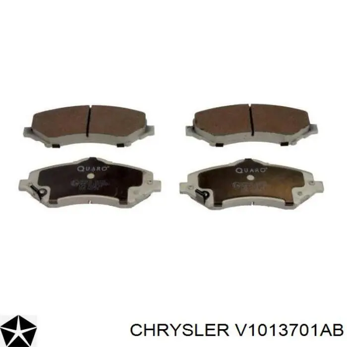 Колодки Chrysler V1013701AB цена, от 43.68 USD