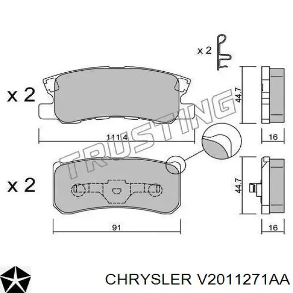 V2011271AA Chrysler 