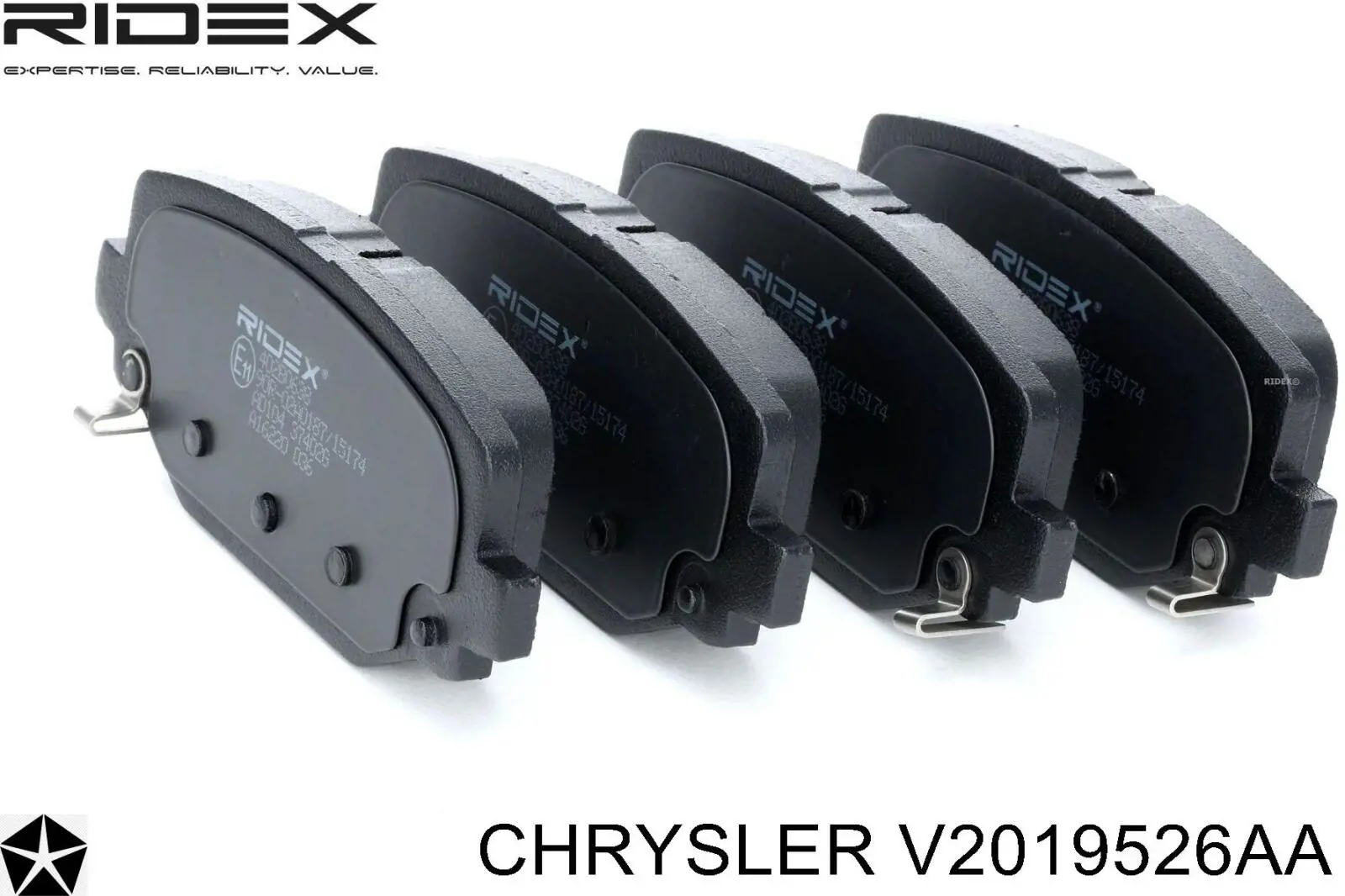 Колодки дисковые  Chrysler V2019526AA цена, от 41.20 USD