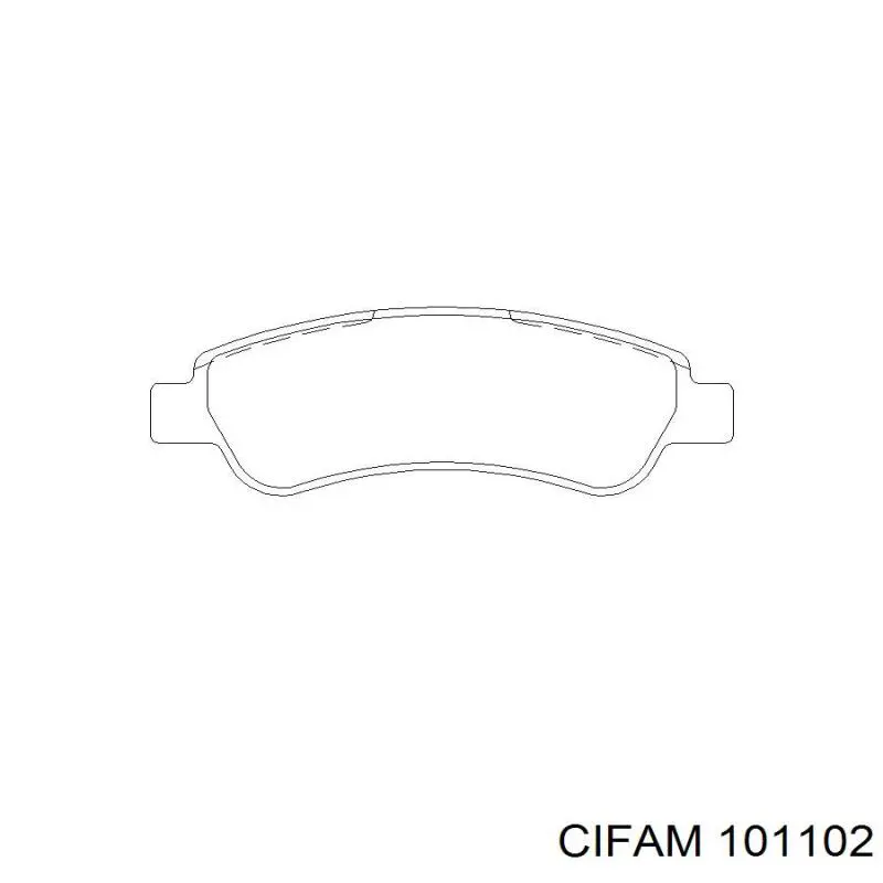 Цилиндр тормозной колесный 101102 Cifam