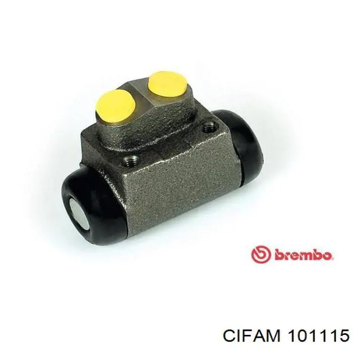 101115 Cifam цилиндр тормозной колесный рабочий задний