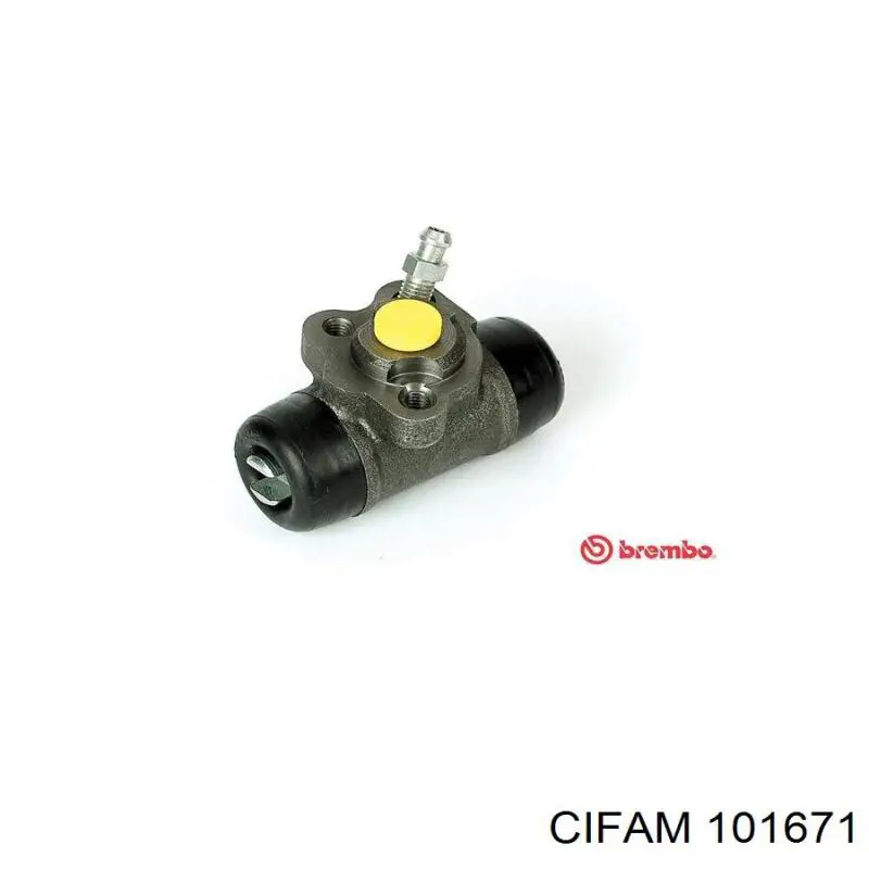 Купить 101671 Cifam Цилиндр тормозной колесный