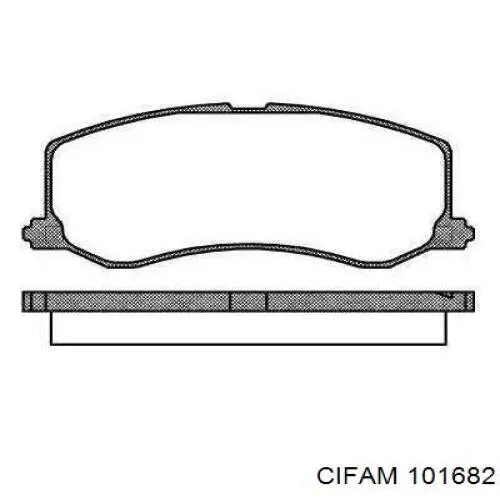 Купить 101682 Cifam Цилиндр тормозной колесный