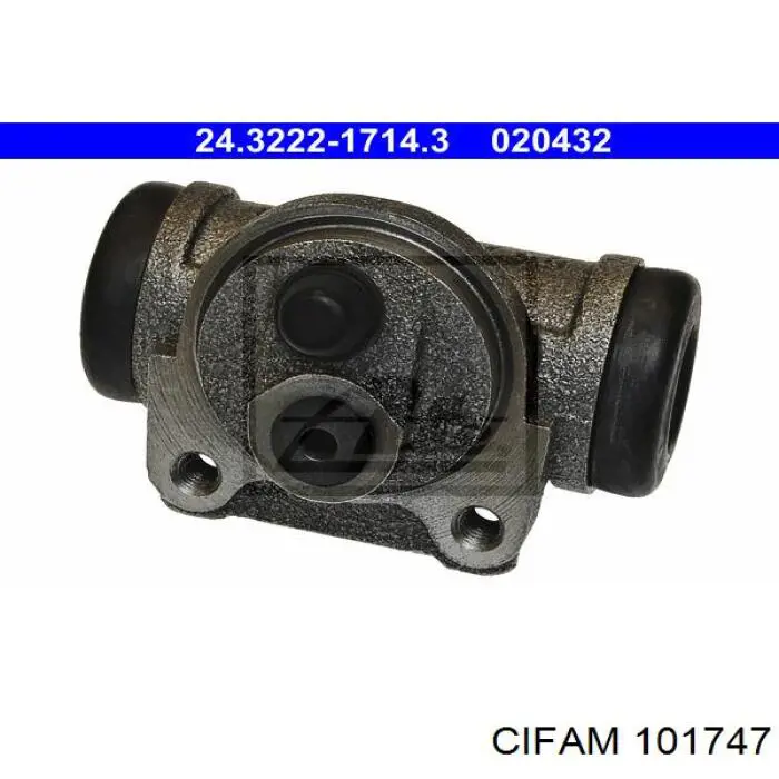 101747 Cifam Цилиндр тормозной колесный, задний