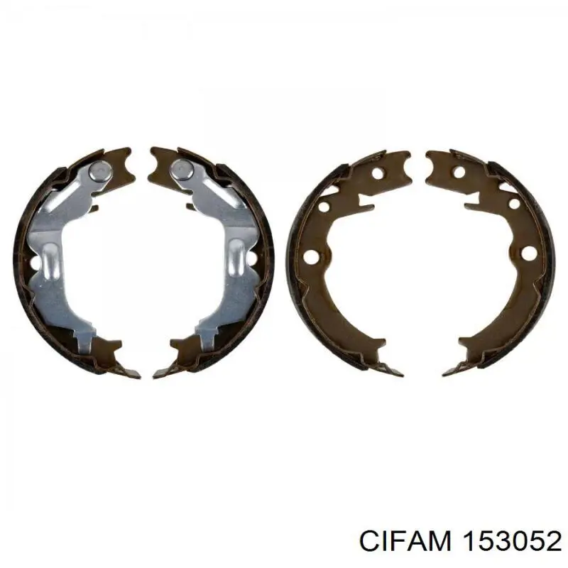 153052 Cifam колодки ручника (стояночного тормоза)