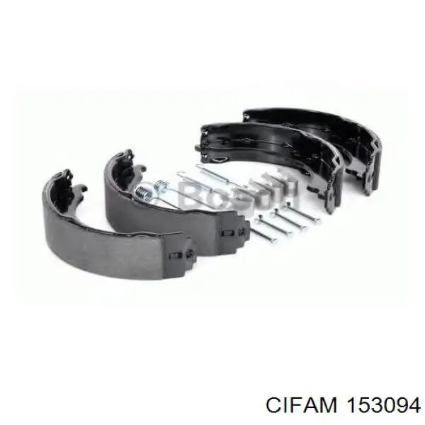 Колодки ручника 153094 Cifam