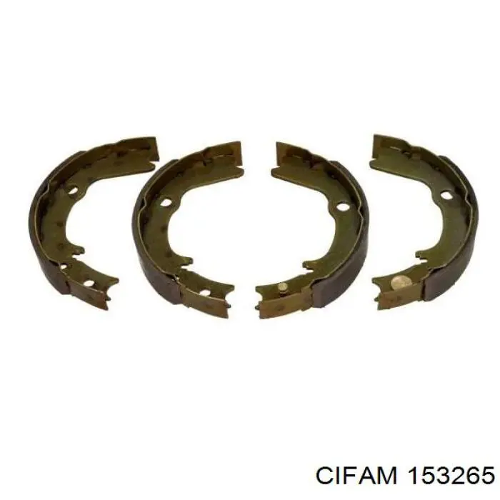153-265 Cifam задние барабанные колодки