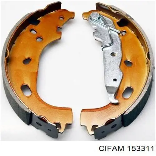 153-311 Cifam колодки тормозные задние барабанные