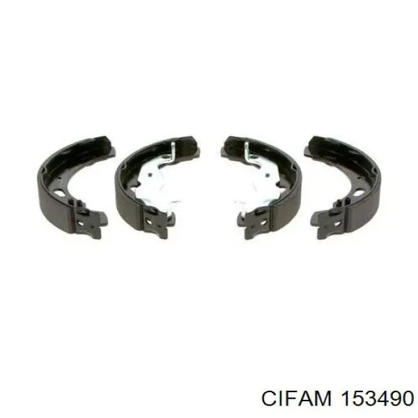 Задние барабанные колодки 153490 Cifam