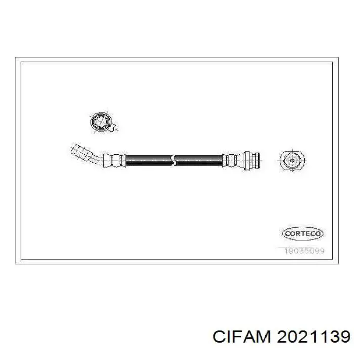 Купить 2021139 Cifam Главный тормозной цилиндр