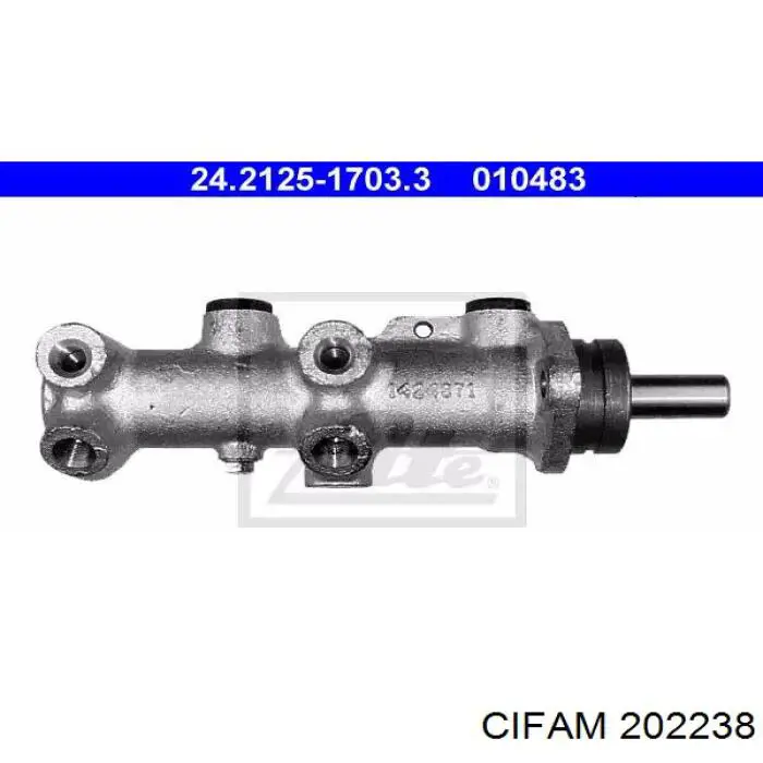 Цилиндр тормозной главный 202238 Cifam