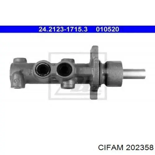 Главный тормозной цилиндр 202358 Cifam