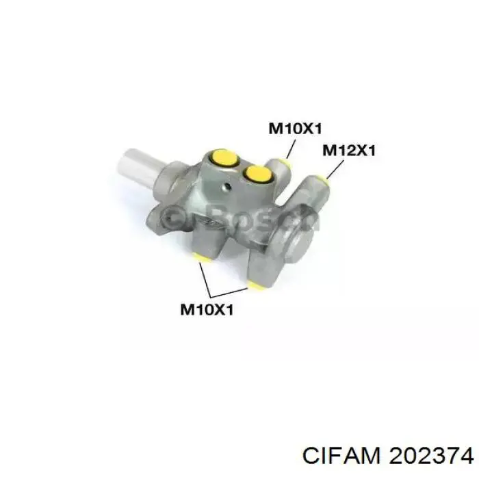 Купить 202374 Cifam Главный тормозной цилиндр