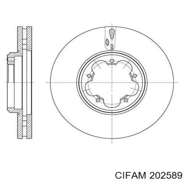 Купить 202589 Cifam Главный тормозной цилиндр