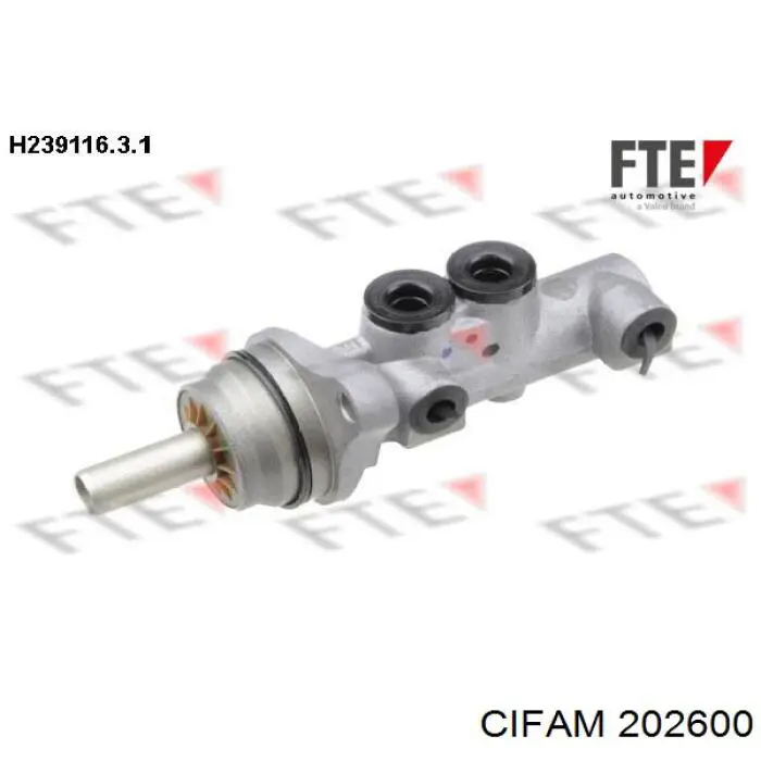 Главный тормозной цилиндр 202600 Cifam