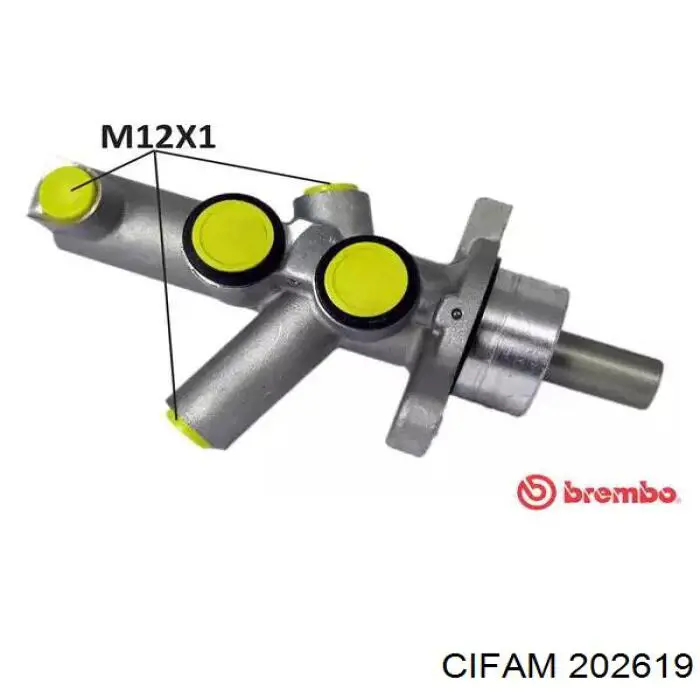 Купить 202619 Cifam Главный тормозной цилиндр