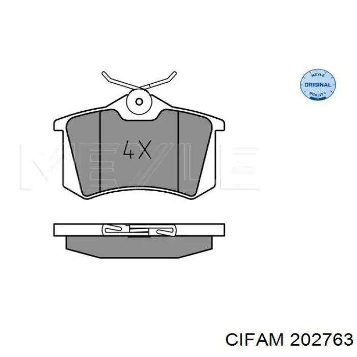 Цилиндр тормозной главный 202763 Cifam