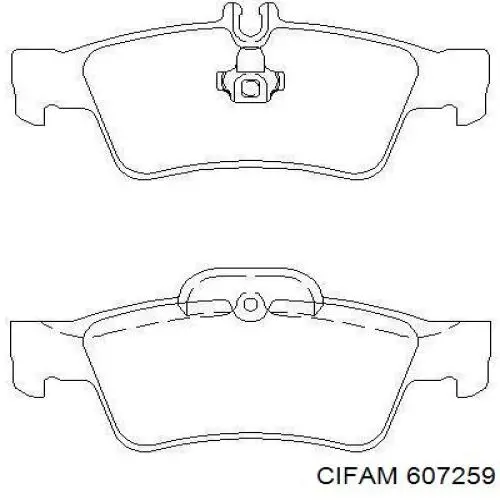 607259 Cifam Наружная граната
